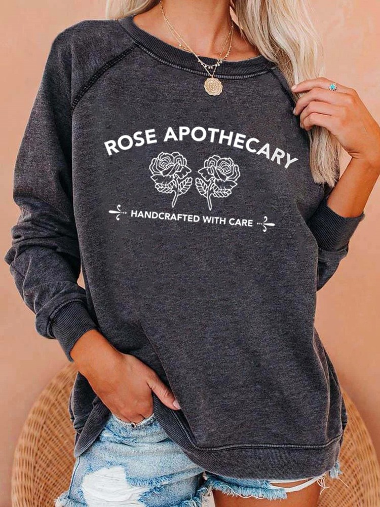 Rose Apothecary Sweatshirt,All